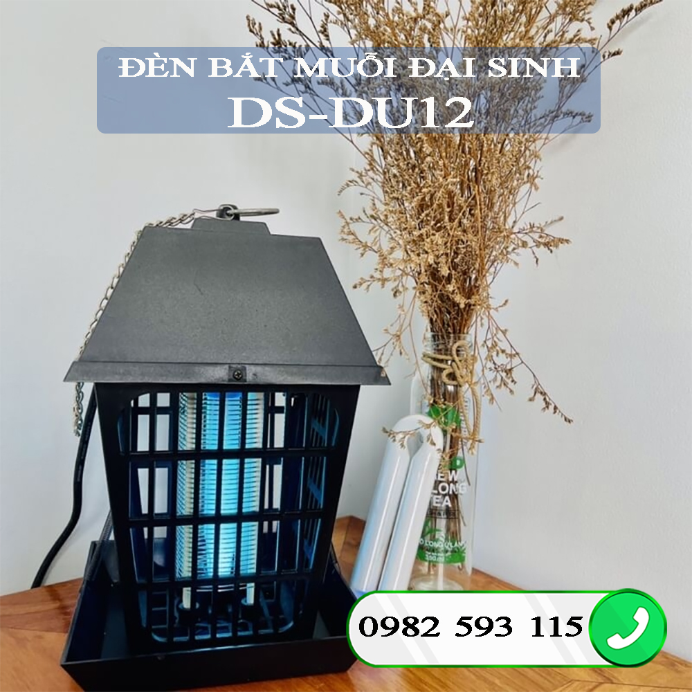 Đèn diệt muỗi và côn trùng Đại Sinh DS-DU12, công suất 6W