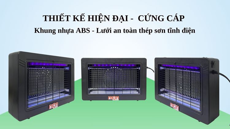 Thiết kế đèn bắt muỗi Nion-GD07