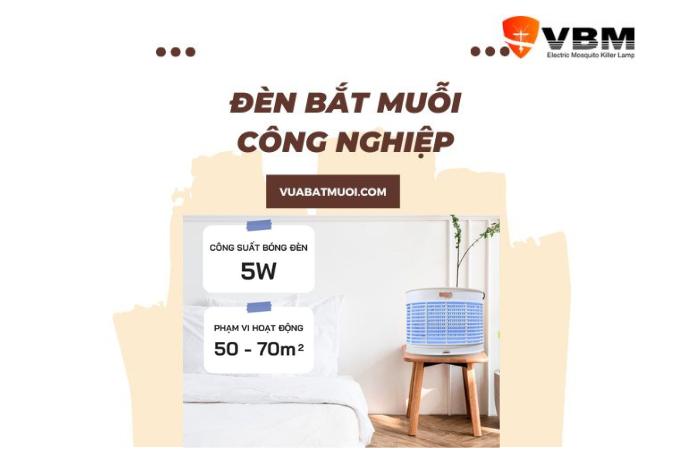 Đèn bắt muỗi công nghiệp