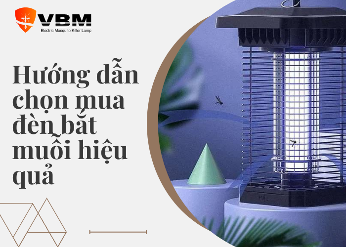 chọn mua đèn bắt muỗi