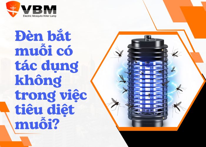 Đèn bắt muỗi có tác dụng không?