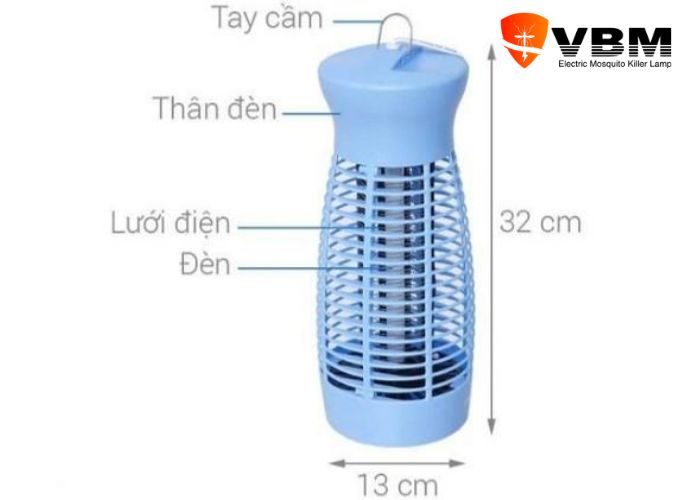 đèn bắt muỗi là đèn gì