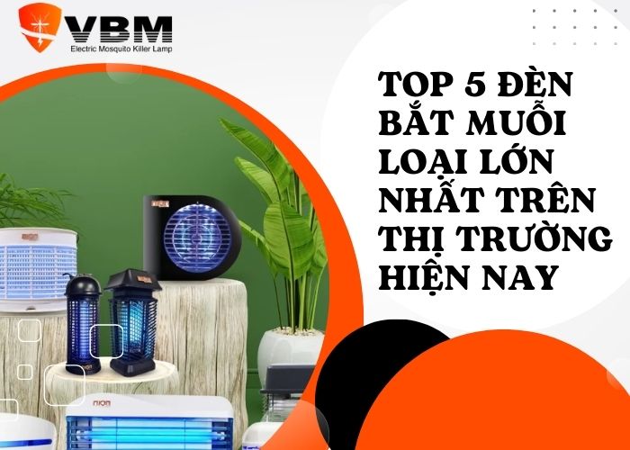 đèn bắt muỗi loại lớn