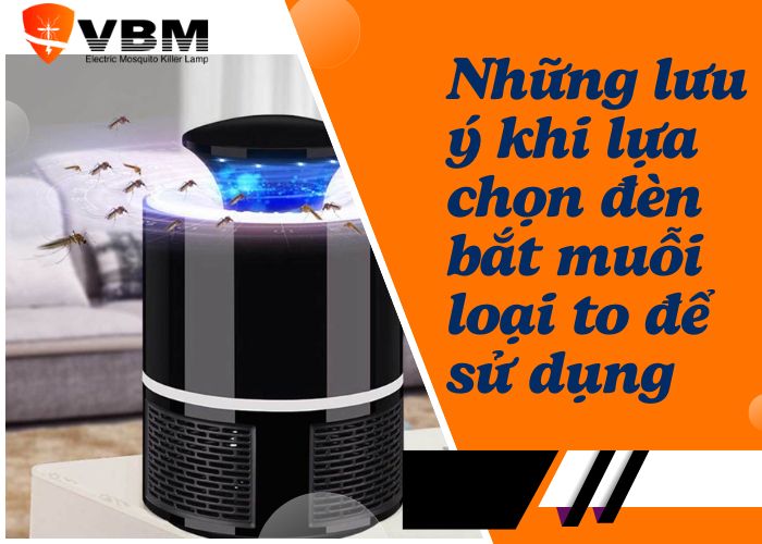 đèn bắt muỗi loại to