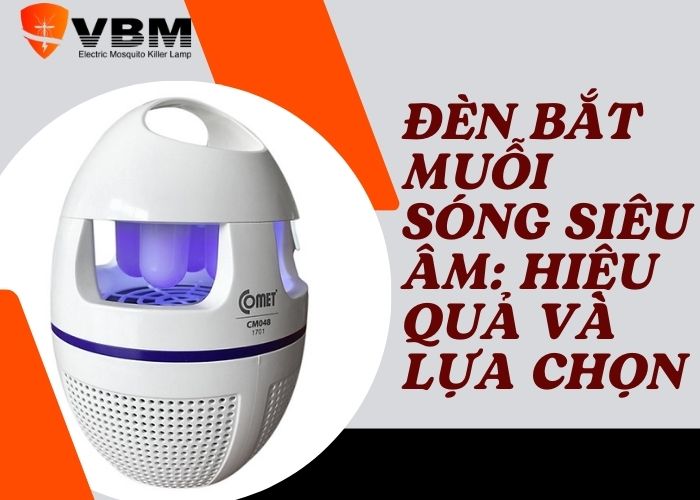 đèn bắt muỗi sóng siêu âm