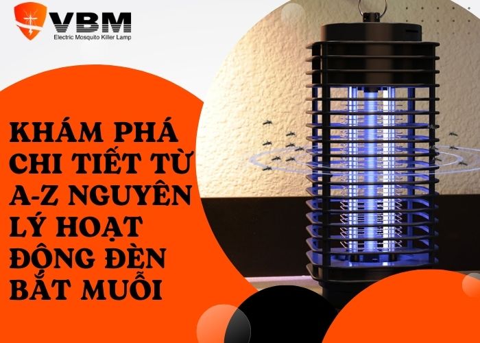 nguyên lý hoạt động đèn bắt muỗi