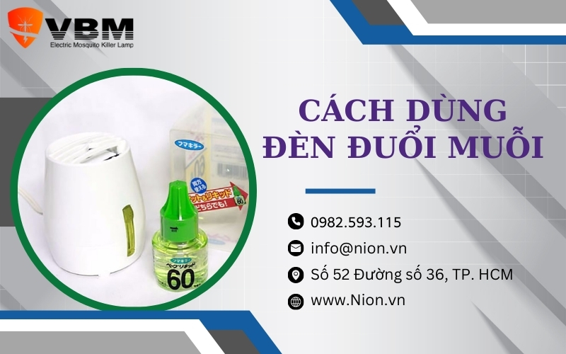 cach dung den duoi muoi