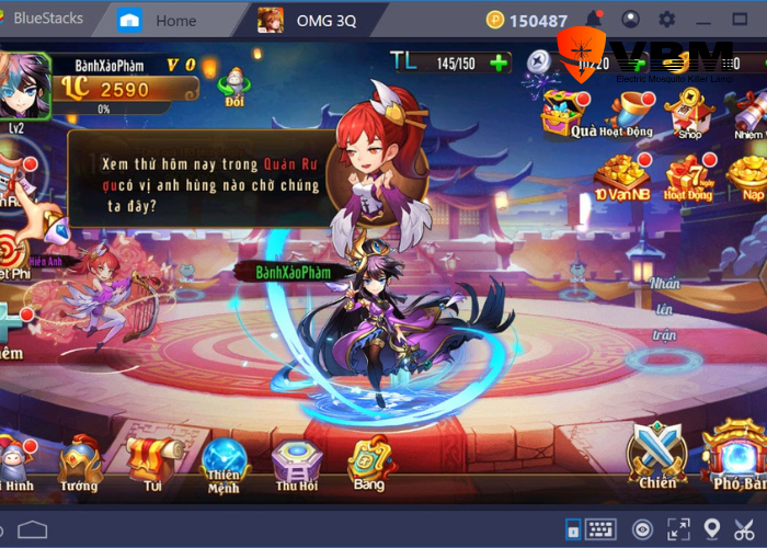 Tặng acc Omg 3Q miễn phí VIP – Cập nhật mới nhất 