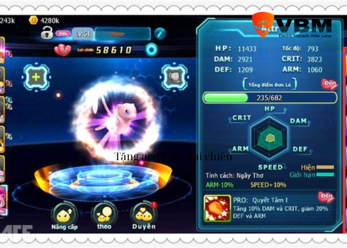 Những rủi ro khi được acc Poke Đại Chiến