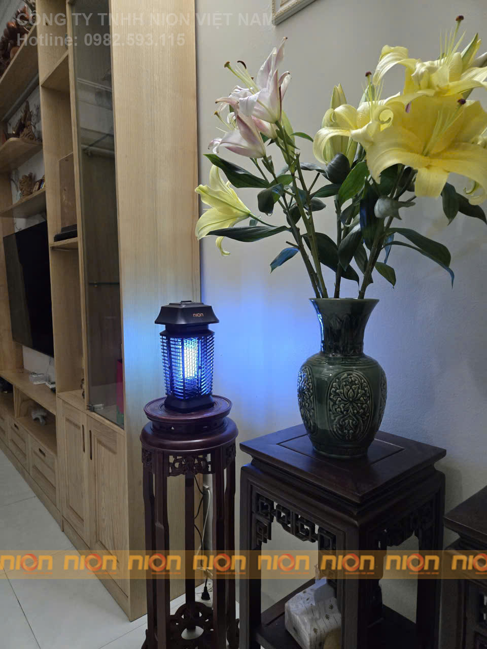 Đèn bắt muỗi Nion GD20 – Giải Pháp Bắt Muỗi Bước Sóng UV 368nm, Hàng Rào Bảo Vệ An Toàn Tuyệt Đối Cho Gia Đình Tại Cổ Nhuế, Bắc Từ Liêm, HN